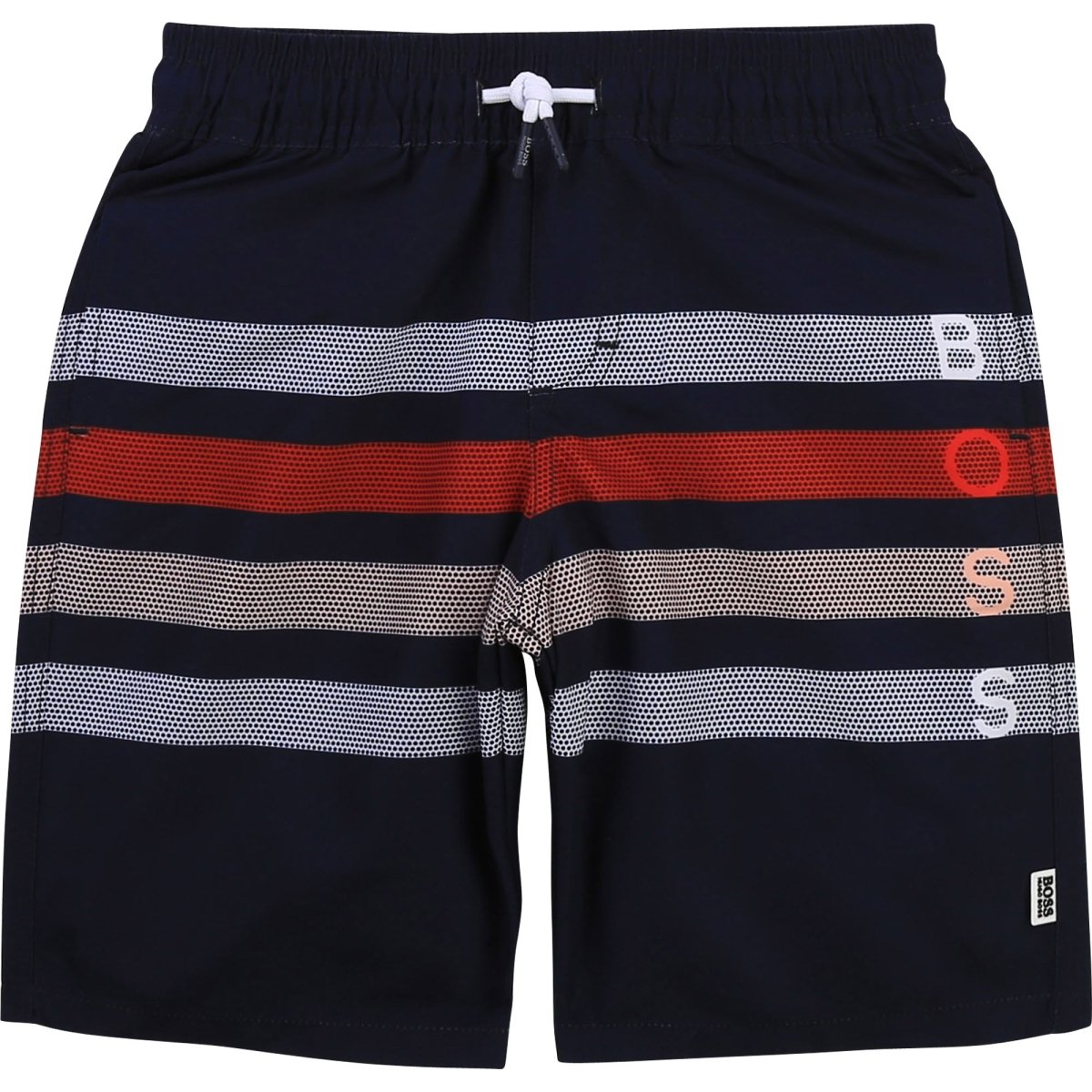 Hugo Boss Boys Surfer Swim Shorts - Striped - NorthBoys