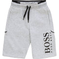 Hugo Boss Boys Sweat Shorts - Grey - NorthBoys