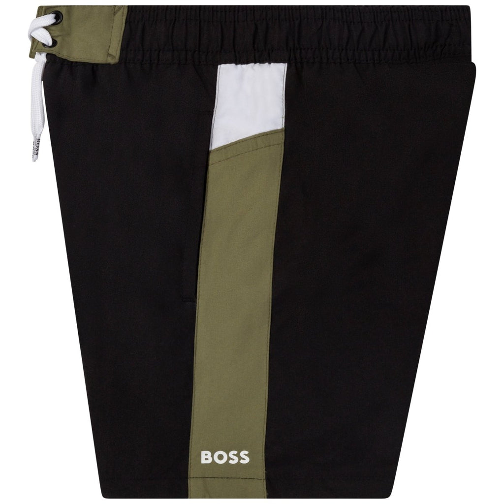 Hugo Boss Boys Swim Shorts_ Black J24773 - 09B - NorthBoys