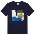 Hugo Boss Boys T-Shirt w/Iceberg_ Navy J25N35 - 849 - NorthBoys
