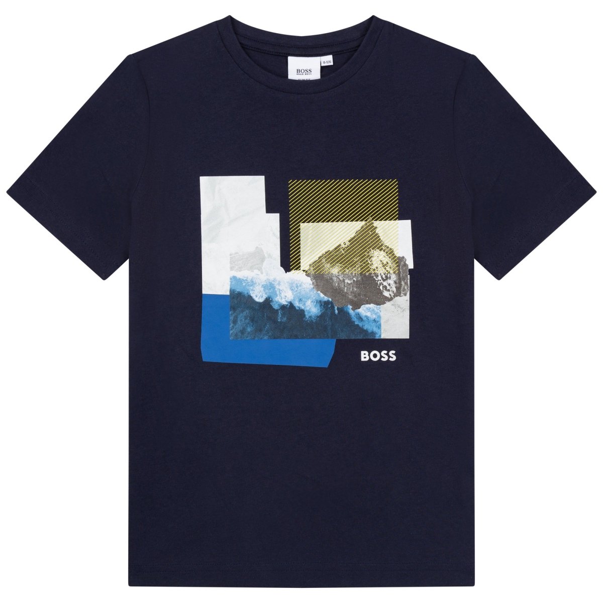 Hugo Boss Boys T-Shirt w/Iceberg_ Navy J25N35 - 849 - NorthBoys