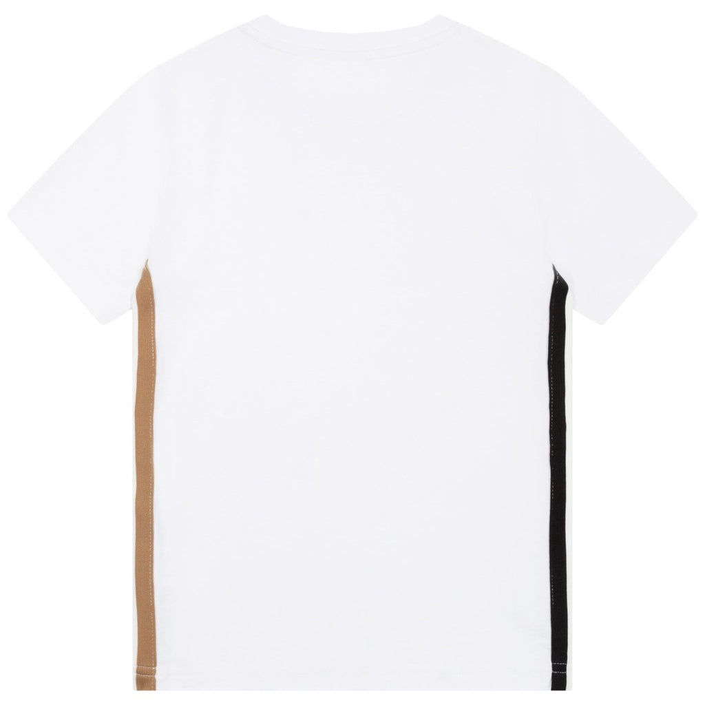 Hugo Boss Boys T-Shirt w/Logo_ White J25N48 - 10B - NorthBoys