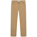 Hugo Boss Boys Twill Pants_ Stone J24763 - 262 - NorthBoys