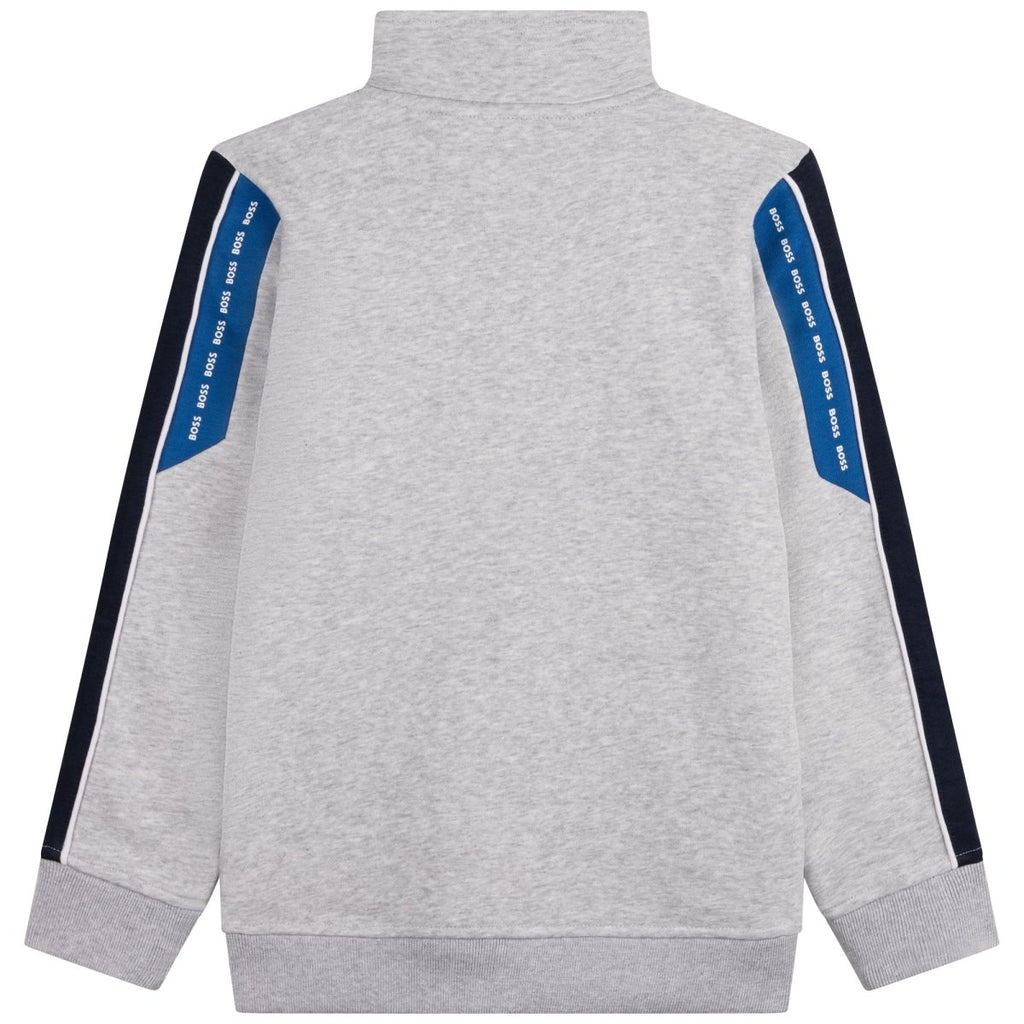 Hugo Boss Boys Zip - Up Track Cardigan _ Grey J25N78 - A32 - NorthBoys
