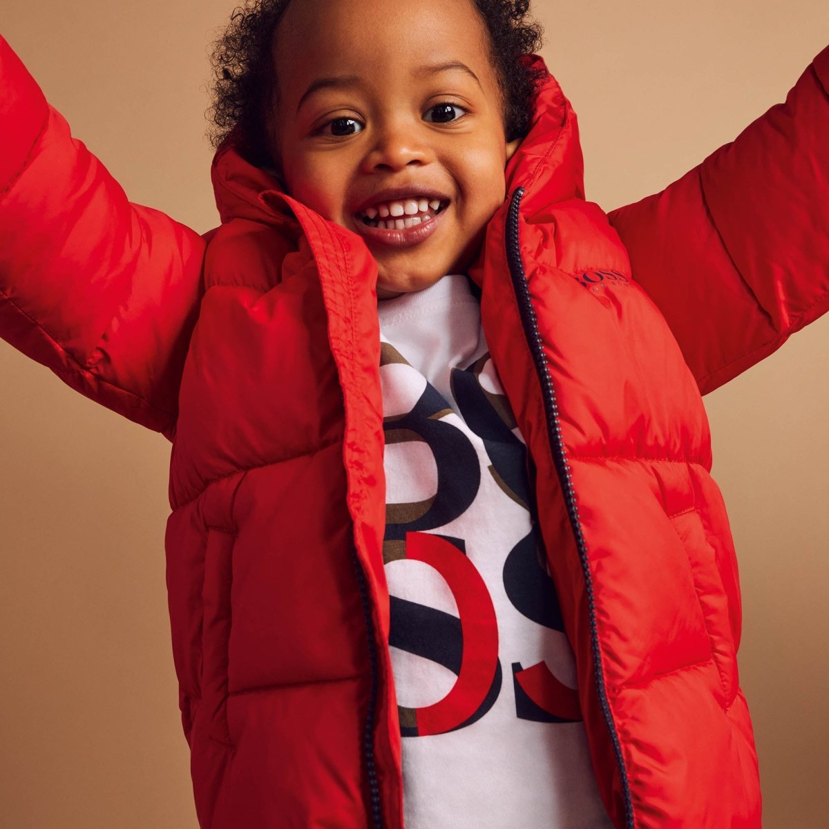 Hugo Boss Toddler Hooded Puffer Jacket J06237 - NorthBoys