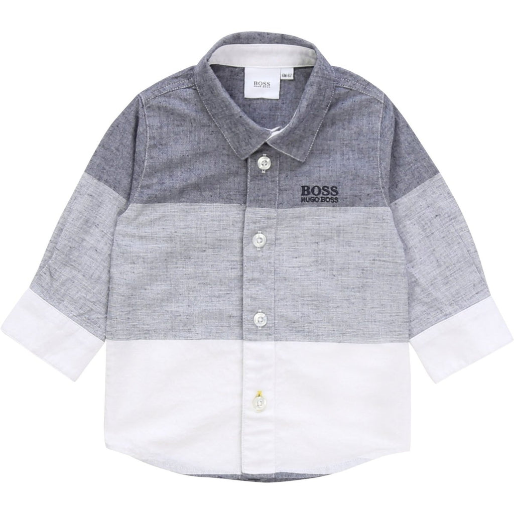 Hugo Boss Toddler Long Sleeve Dress Shirt - NorthBoys