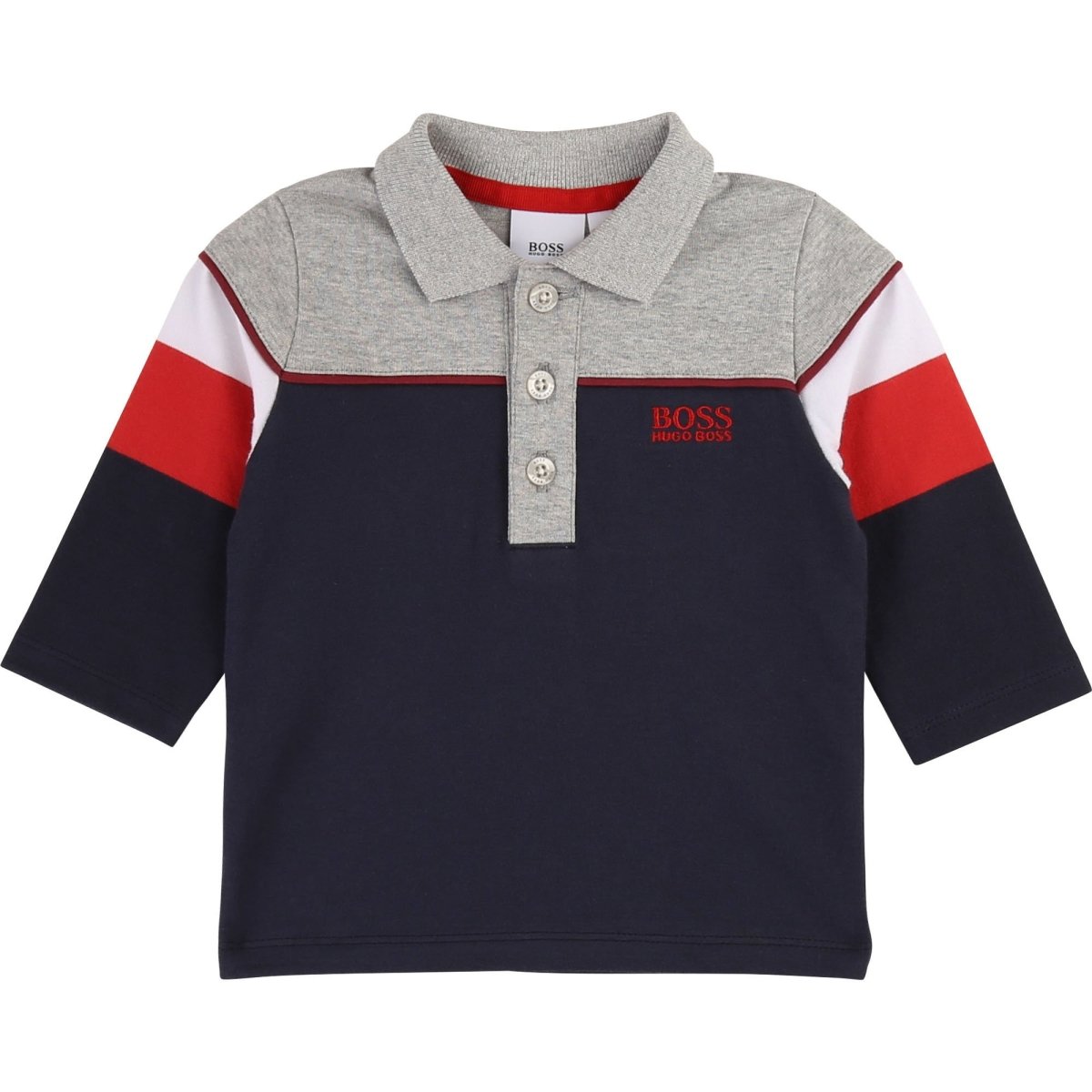 Hugo Boss Toddler Long Sleeve Polo 192 J05746 - NorthBoys