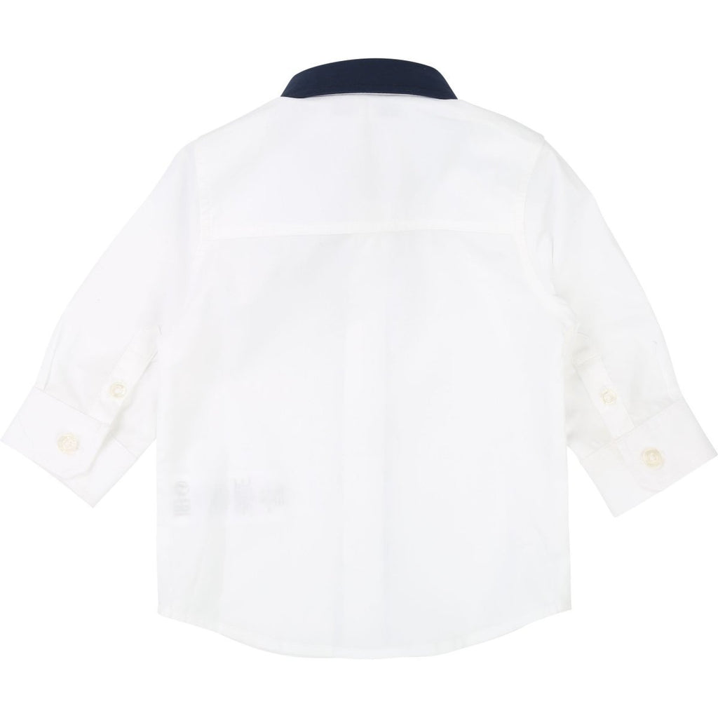 Hugo Boss Toddler Long Sleeve White Dress Shirt J05689 - NorthBoys