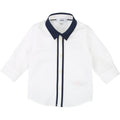 Hugo Boss Toddler Long Sleeve White Dress Shirt J05689 - NorthBoys
