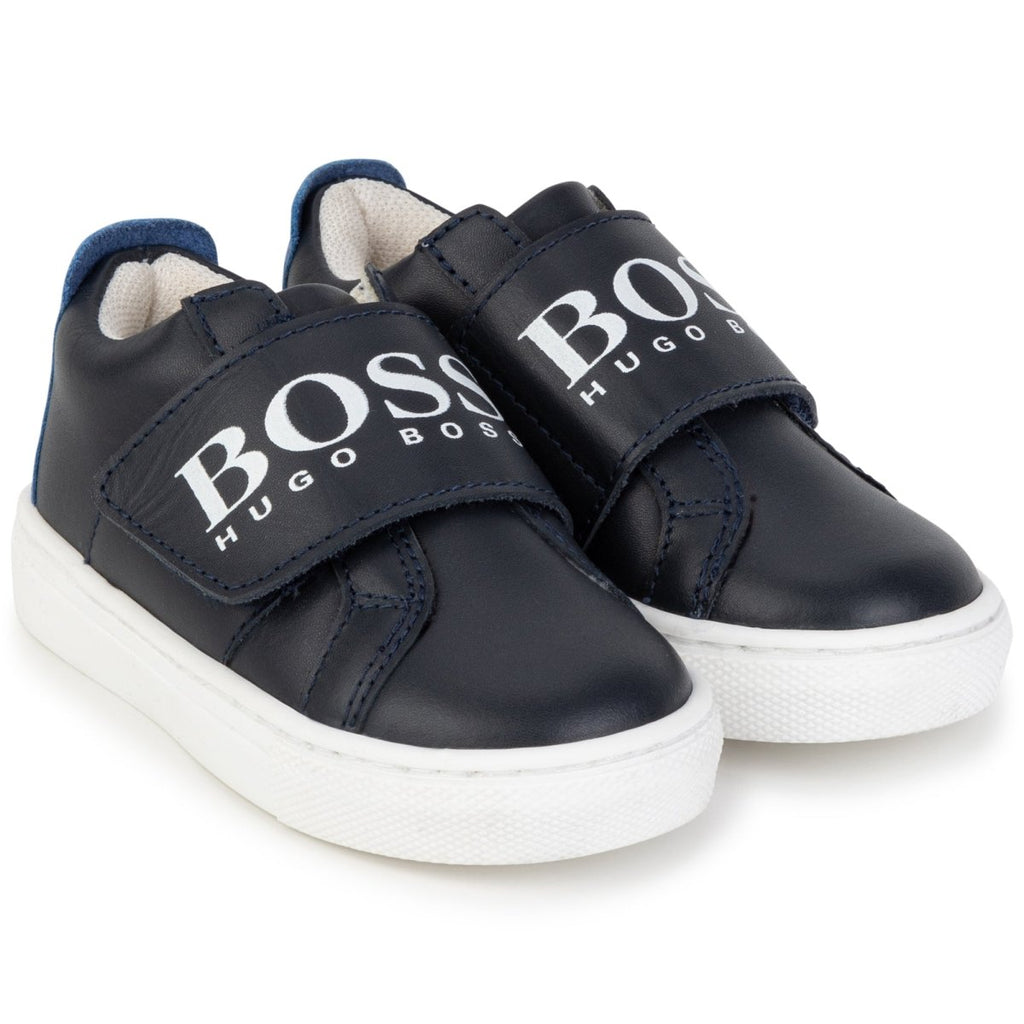 Hugo Boss Toddler Low Sneakers_ Navy J09168 - 849 - NorthBoys