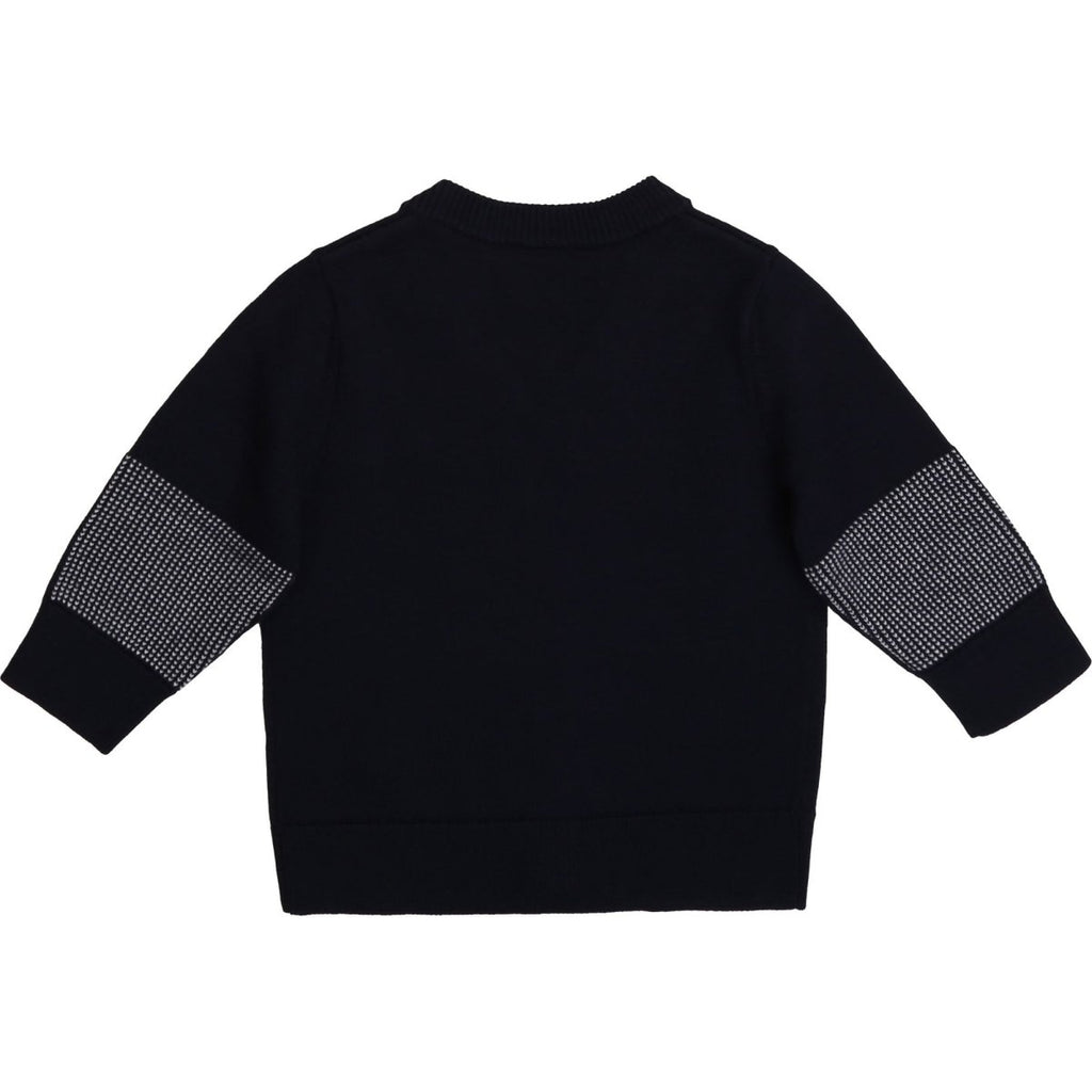 Hugo Boss Toddler Navy Knitted Cardigan - NorthBoys