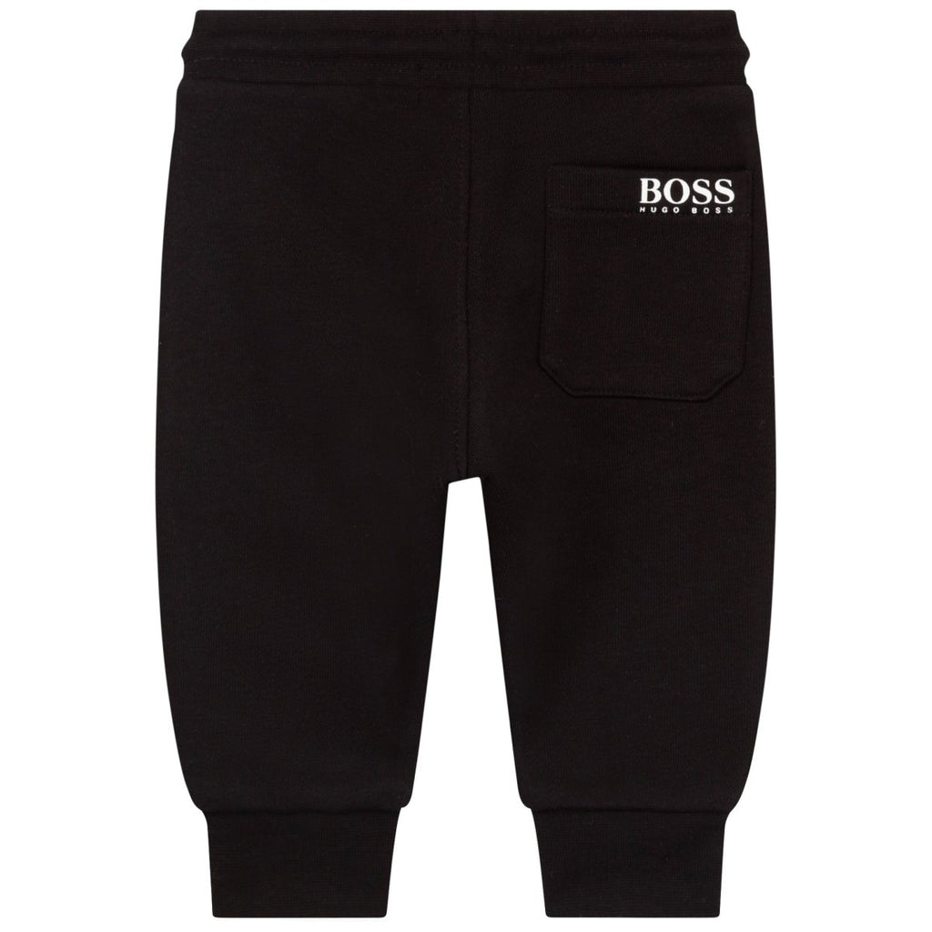 Hugo Boss Toddler Sweatpants w/Logo_ Black J04430 - 09B - NorthBoys