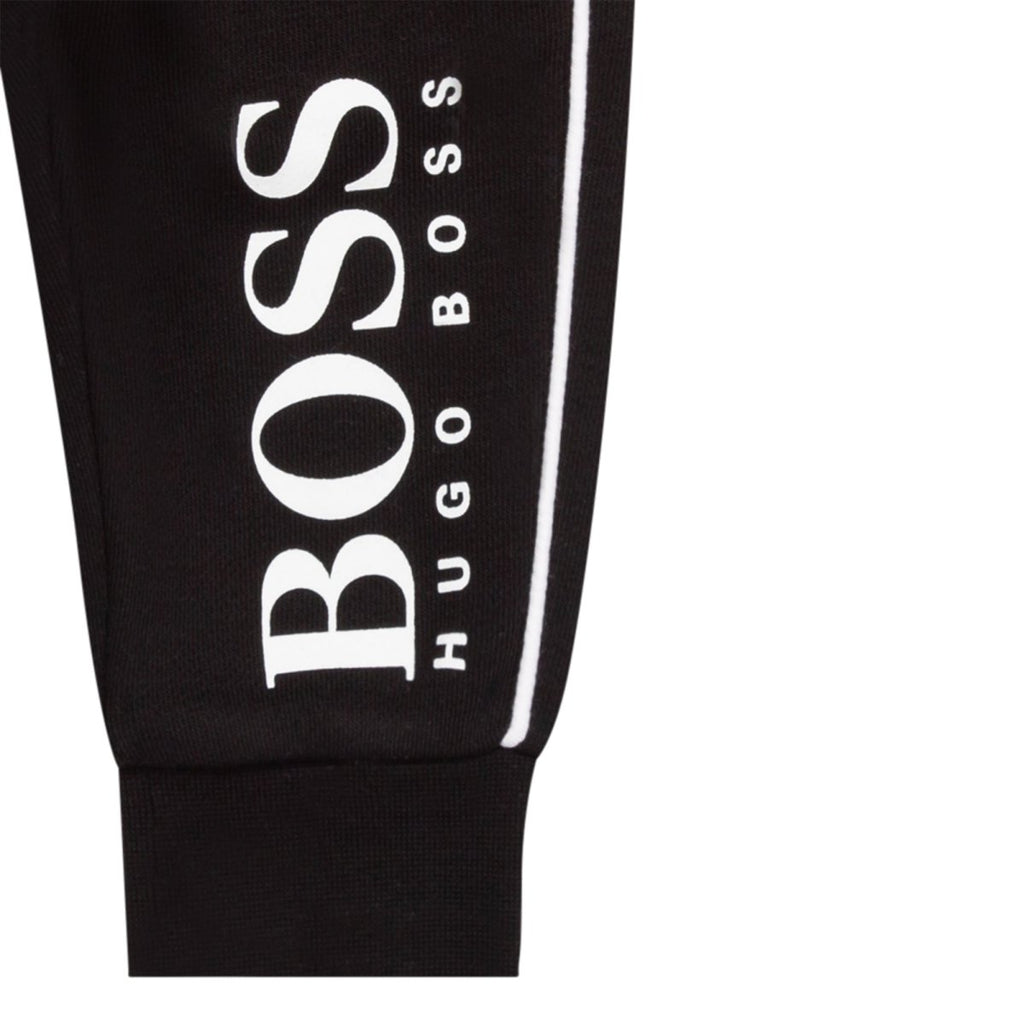 Hugo Boss Toddler Sweatpants w/Logo_ Black J04430 - 09B - NorthBoys