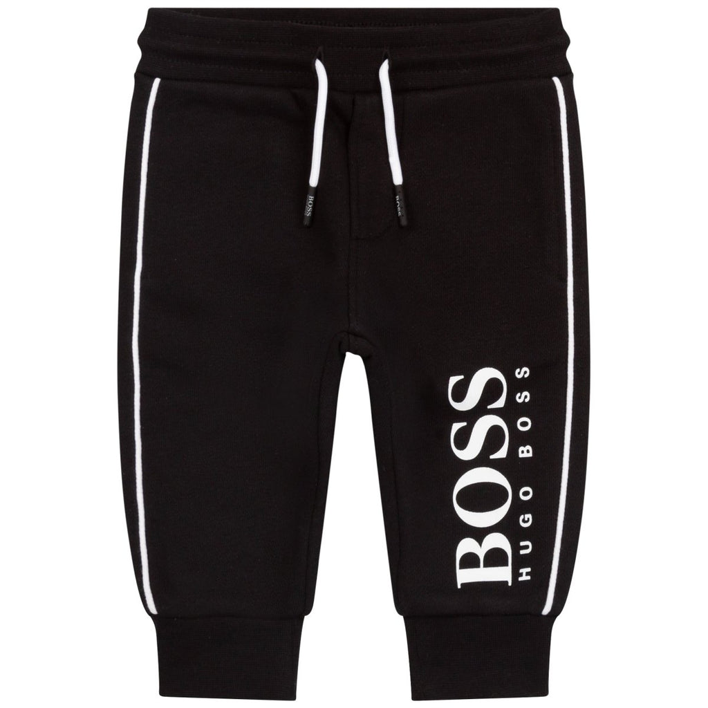 Hugo Boss Toddler Sweatpants w/Logo_ Black J04430 - 09B - NorthBoys