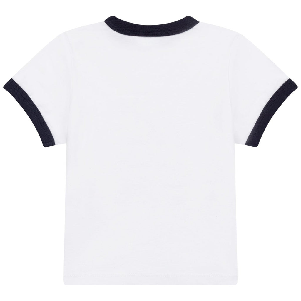 Hugo Boss Toddler T-Shirt w/ Illustration_ White J05913 - 10B - NorthBoys