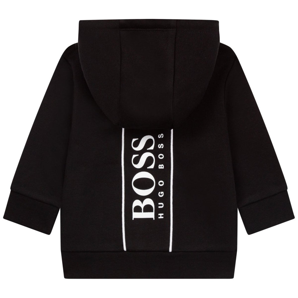 Hugo Boss Toddler Zip - Up Hoodie w/Logo_ Black J05937 - 09B - NorthBoys