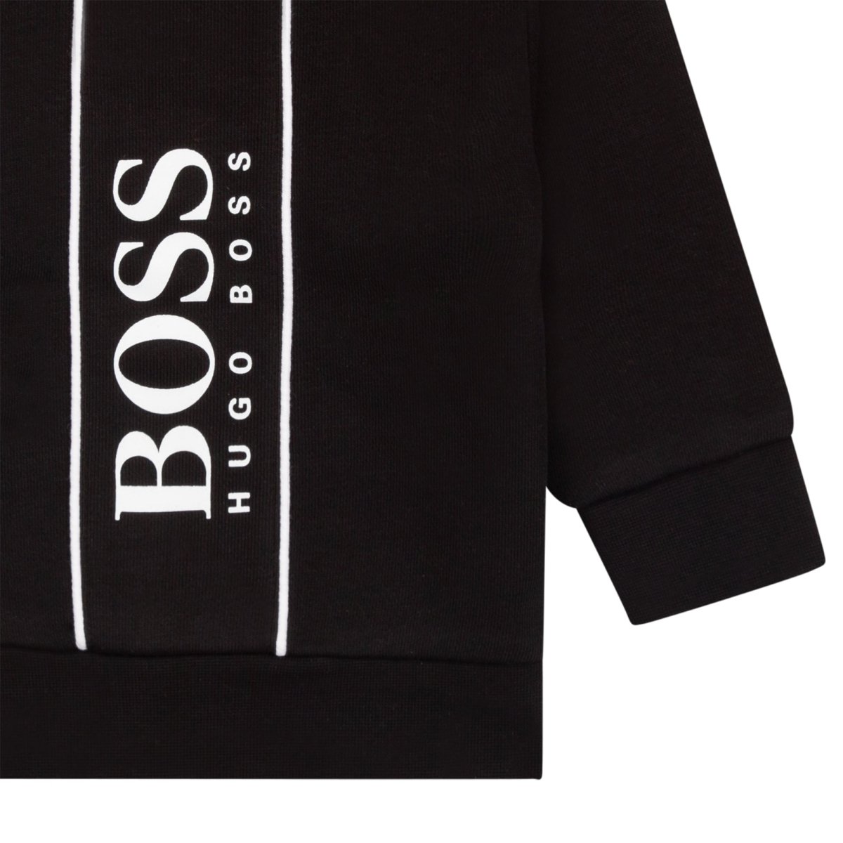 Hugo Boss Toddler Zip - Up Hoodie w/Logo_ Black J05937 - 09B - NorthBoys