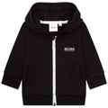 Hugo Boss Toddler Zip - Up Hoodie w/Logo_ Black J05937 - 09B - NorthBoys