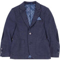 Isaac Mizrahi Boys Knit Slim Fit Navy Blazer 192 BL8229 - NorthBoys
