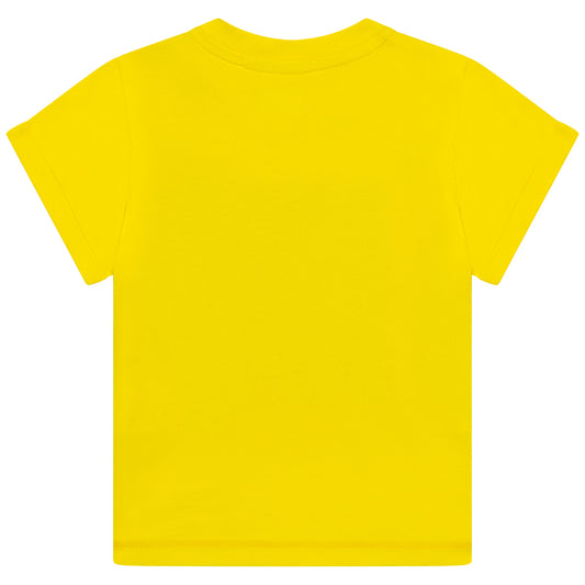 Hugo Boss Toddler T-Shirt w/ Illustration_ Yellow J05912-535