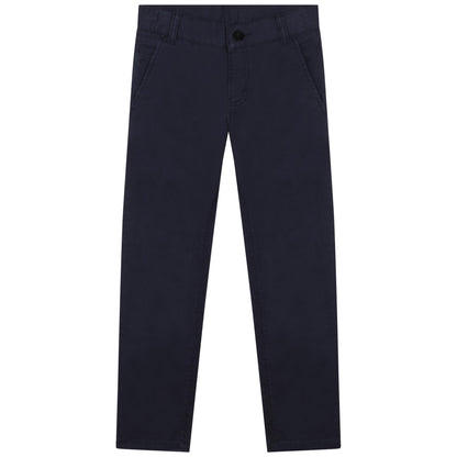 Hugo Boss Boys Slim Cotton Chino Pants _Navy J24841-849