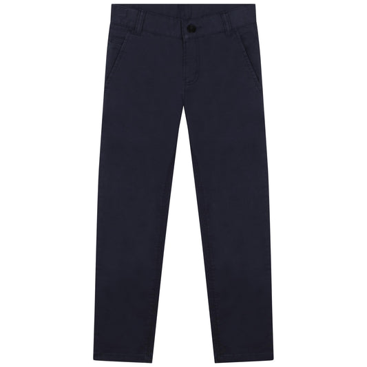 Hugo Boss Boys Slim Cotton Chino Pants _Navy J24841-849