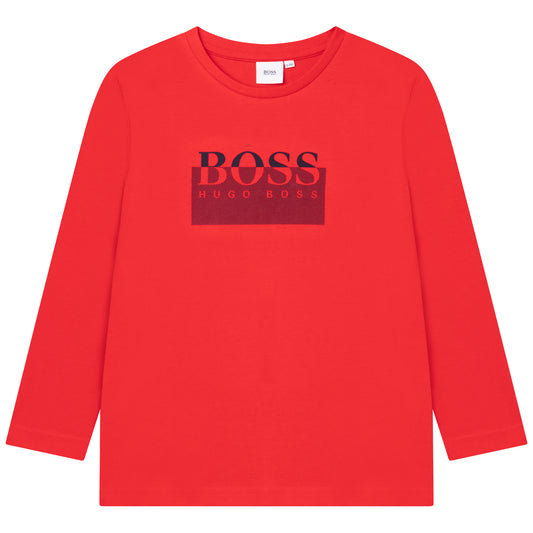 Hugo Boss Boys T-Shirt with Logo J25L64