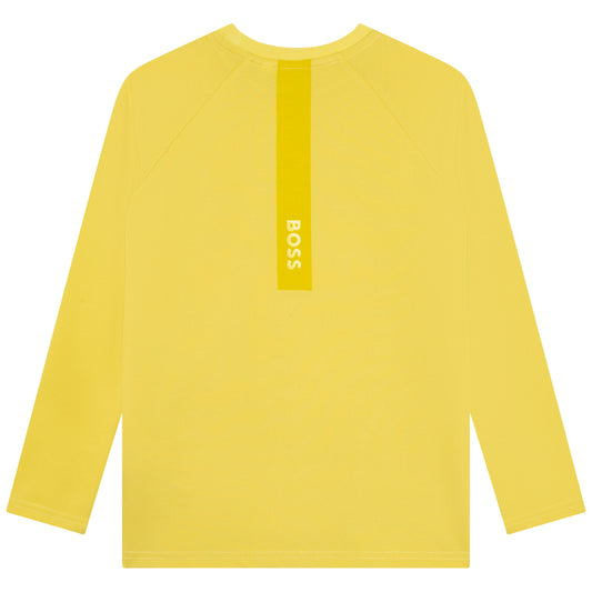 Hugo Boss Boys L/S Shirt _Lime J25M22-616