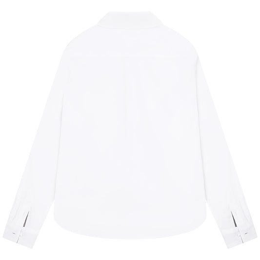 Hugo Boss Boys L/S Dress Shirt _White J25M40-10B