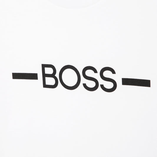 Hugo Boss Boys T-Shirt w/Logo_ White J25N29-10B