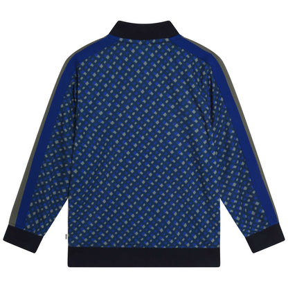 Hugo Boss Boys Zip-Up Sweatshirt _Navy J25O58-849