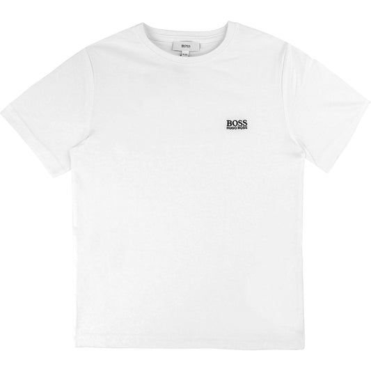 Hugo Boss Boys Basic T-Shirt - Crew Neck_ J25P14