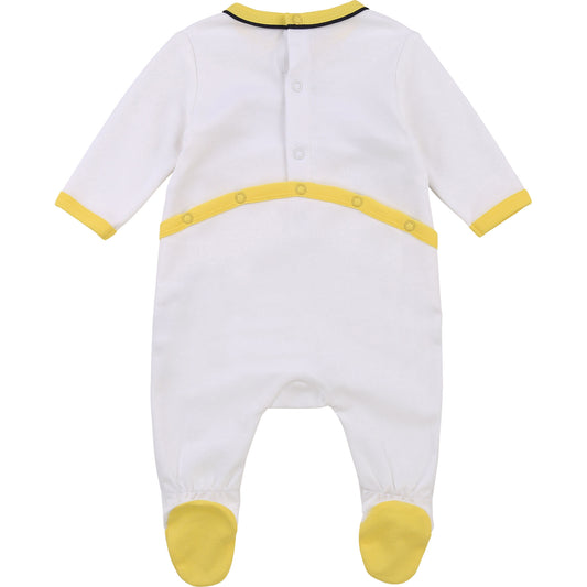 Hugo Boss Baby Sleeper with Seahorse graphic