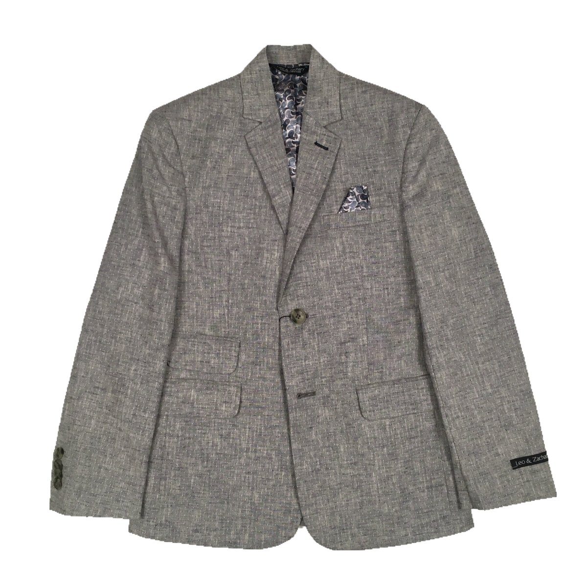 Leo & Zachary Fresco Dot Blue Blazer - NorthBoys