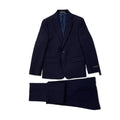 Marc New York Boys Husky Dark Blue Plain Suit GWH002-NorthBoys