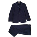 Marc New York Boys Husky Neat Blue Suit WH461-NorthBoys