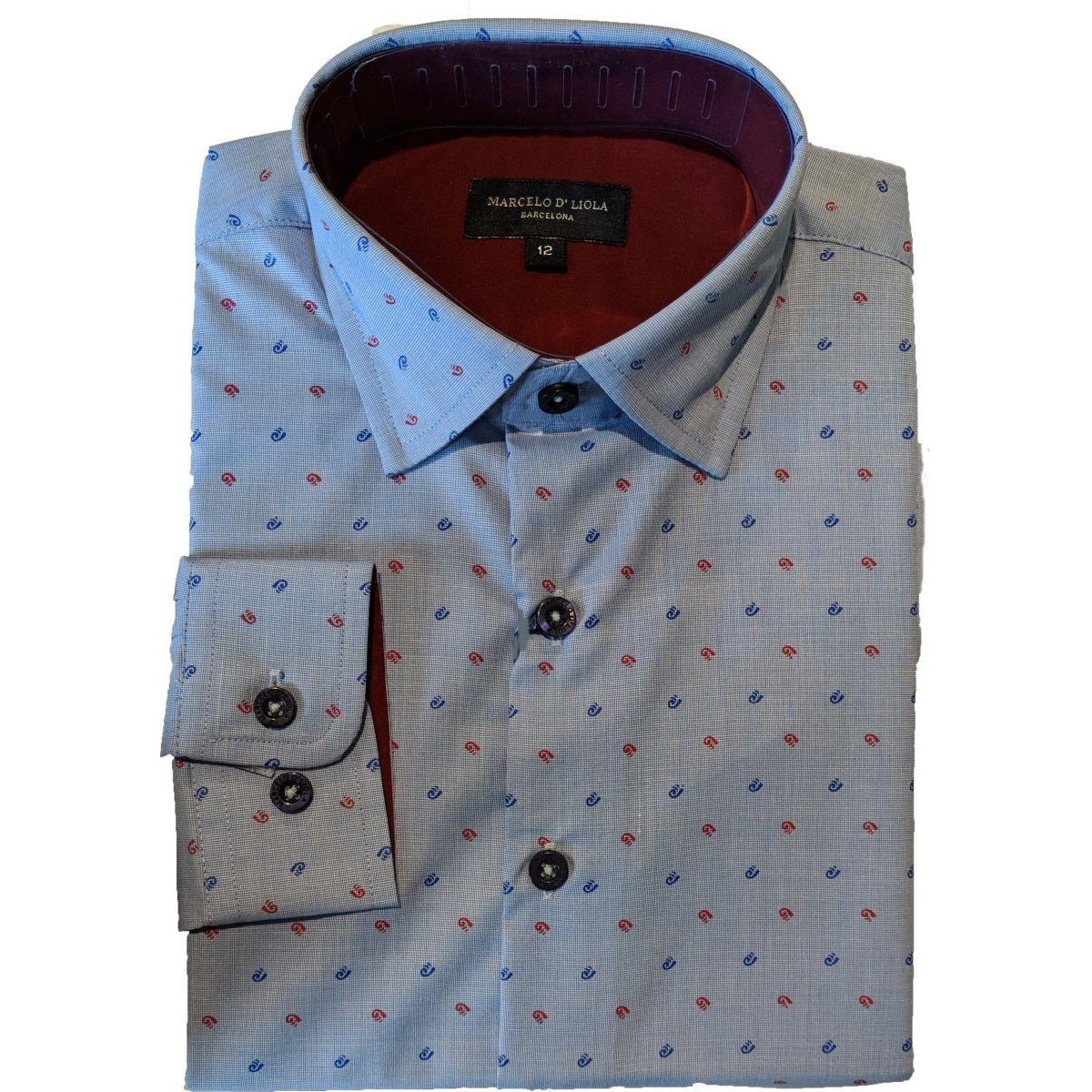 Marcelo D'Liola Boys Slim Shirt 5658 - NorthBoys