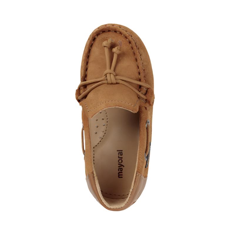 Mayoral Baby Leather Moccasins - Camel - NorthBoys