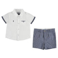 Mayoral Baby Linen Shirt & Shorts Set - NorthBoys