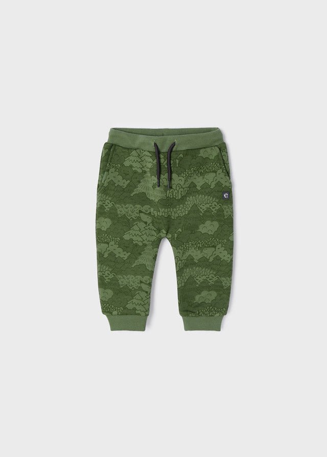 Mayoral Baby Printed Knit Pants _Moss 2530 - 28 - NorthBoys