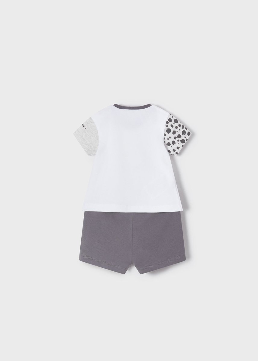 Mayoral Baby Short 4pc Set_ Grey 1651 - 88 - NorthBoys