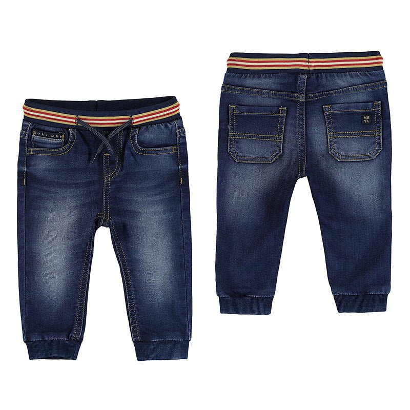 Mayoral Baby Soft Blue Denim Jogger 2534 - 76 - NorthBoys