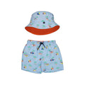 Mayoral Baby Swim Shorts w/Hat Set_Light Blue 1640 - 49 - NorthBoys