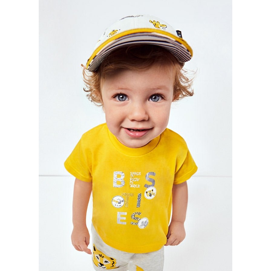 Mayoral Baby T-Shirt w/Besties Print _White 1011 - 21 - NorthBoys