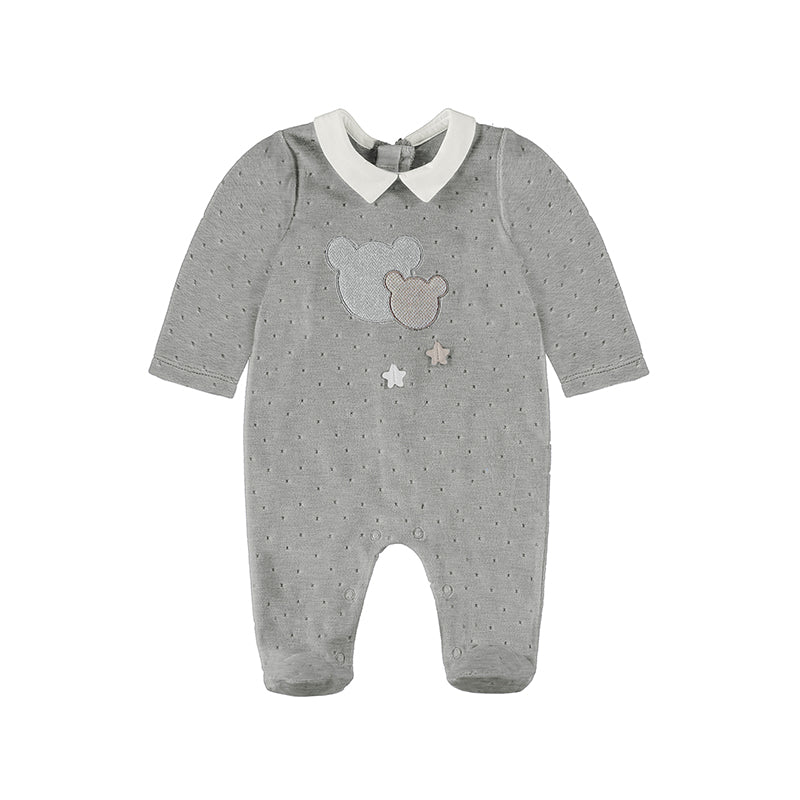 Mayoral Baby Velour Onesie 2679 - 97 - NorthBoys