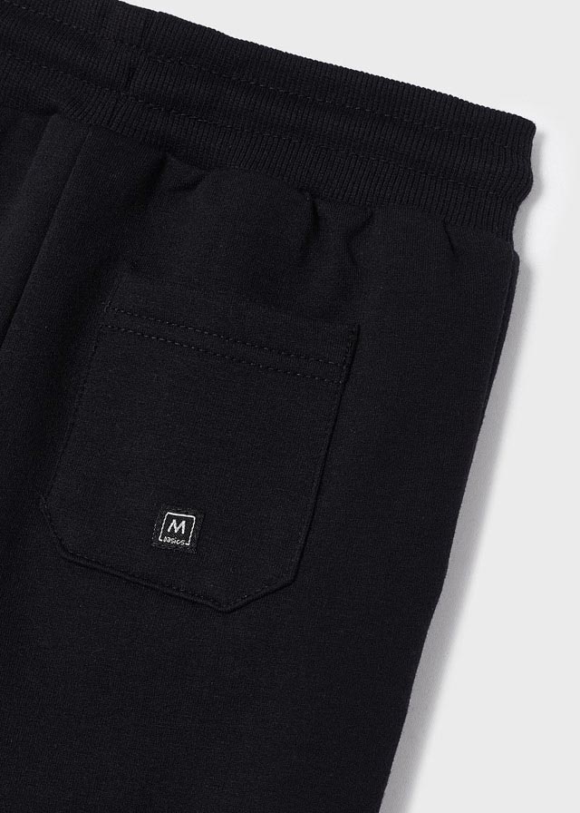 Mayoral Mini Basic Cuffed Fleece Sweatpants _Black 725 - 52 - NorthBoys