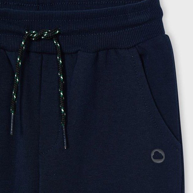Mayoral Mini Boys Cuffed Fleece Navy Sweatpants 725 - 19 - NorthBoys