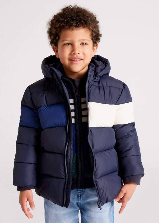 Mayoral Mini Hooded Coat _Navy 4463 - 86 - NorthBoys