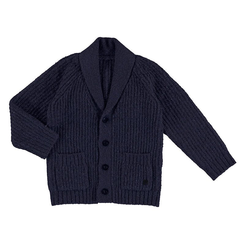 Mayoral Mini Knit Cardigan _Navy 4396 - 85 - NorthBoys