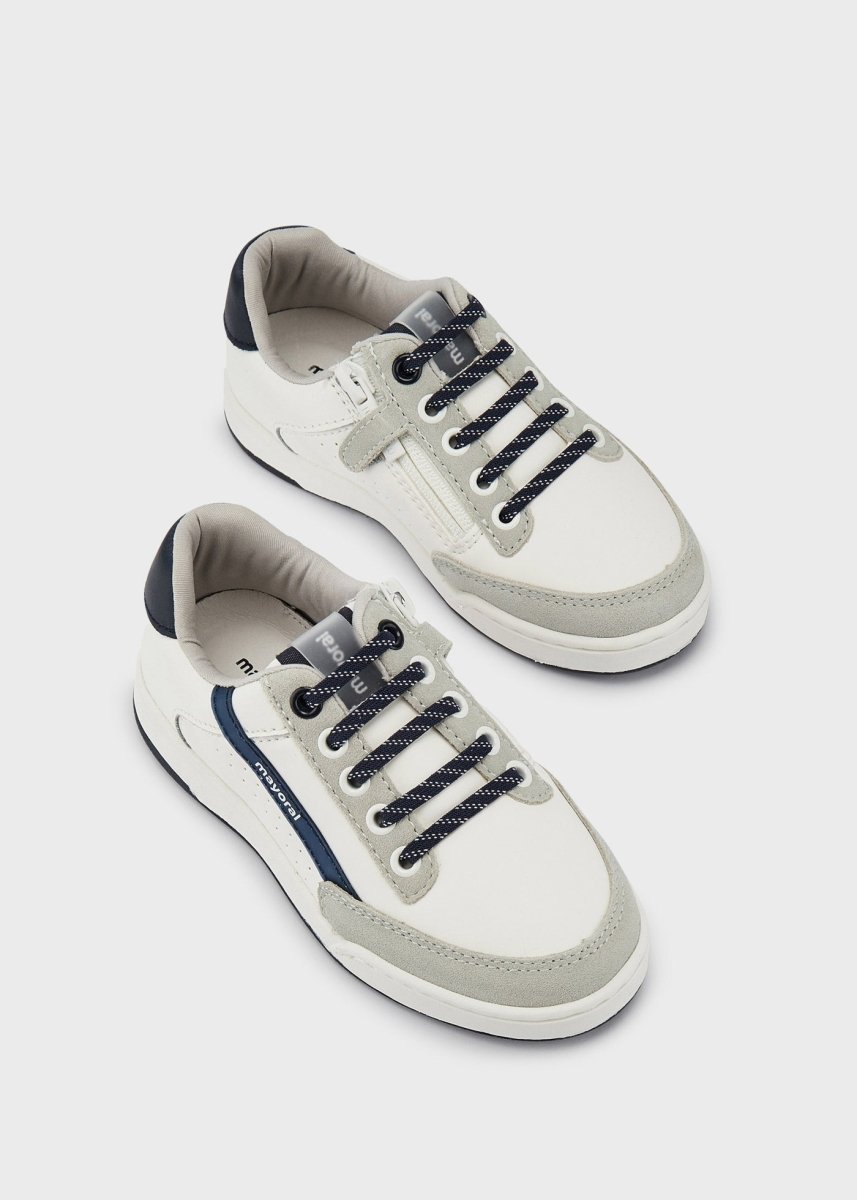 Mayoral Mini Sneakers_ White 47381 - 48 - NorthBoys